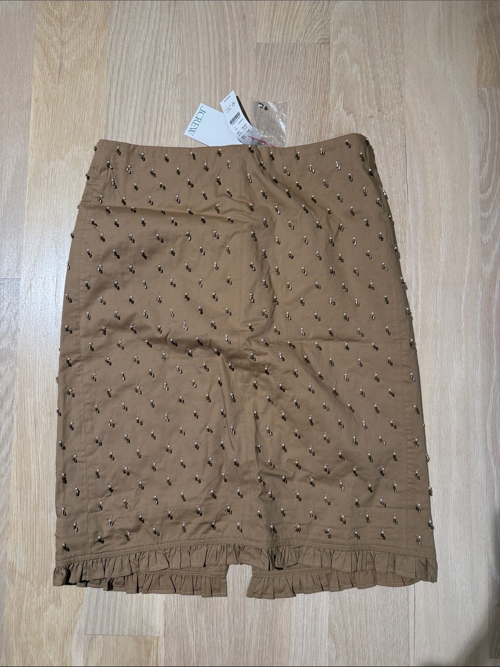 J.Crew embellished skirt
